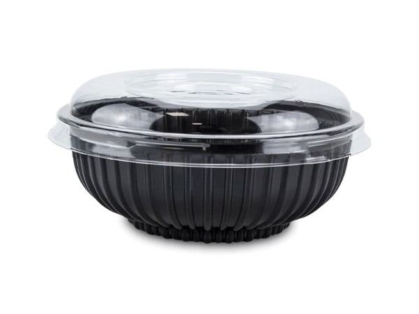 Контейнер 158х75мм круглый черное дно с крышкой 700мл ПС-210 10шт_1