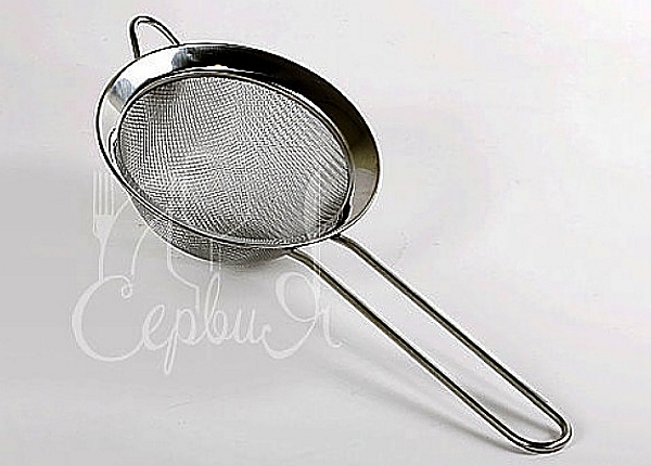 Сито з широким краєм з ручкою 18см 15403_4