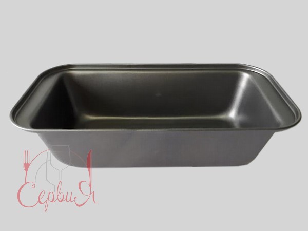 Форма для випікання хлібу тефлон чорна 25х13х6,5см 19727_2