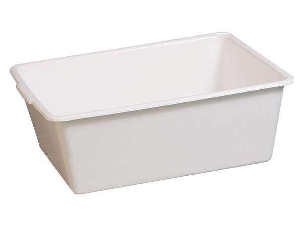 Лоток №5 пластик білий глибокий 44х35х16см 1425 Senyayla_1