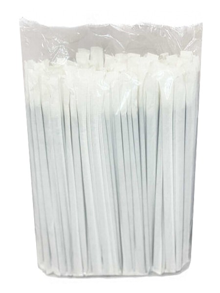 Соломка фреш 21смх6,8мм без згину смугаста в інд.упаковці 200шт СП_1