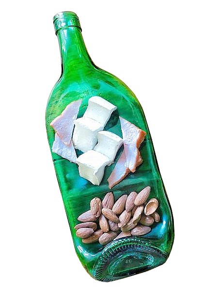 Тарілка-бутилка для подачі сира, м'яса, нарізок Ш 692359_1