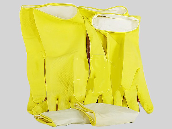 Рукавички господарчі латекс L жовті балком PRO 17300201_2