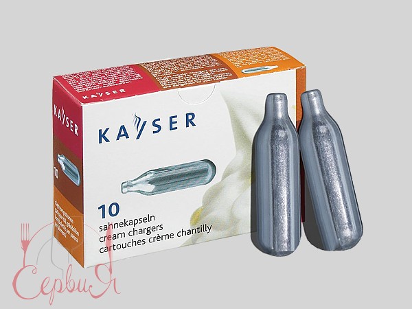 Патрон для вершків до сифону 10шт Kayser 1111_2