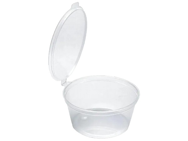 Соусник РР прозор. з кришкою 80мл NEW 80шт 011909_1