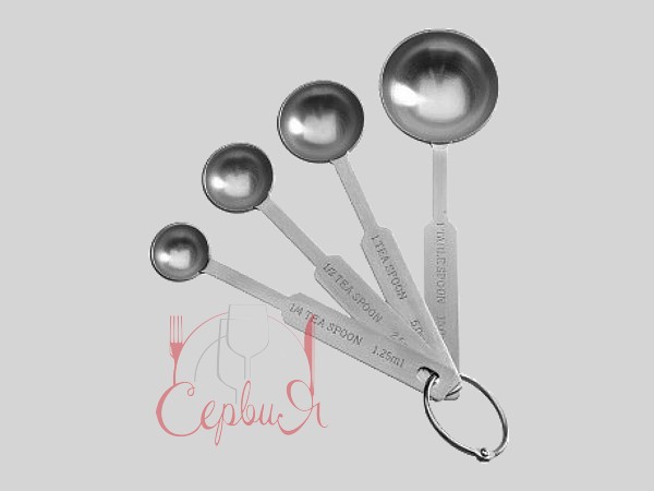 Набір мірних ложок 0,5/2,5/5/15мл 4шт 15835_2