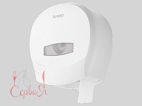 Тримач туалетного папіру білий RIXO Р001W_2