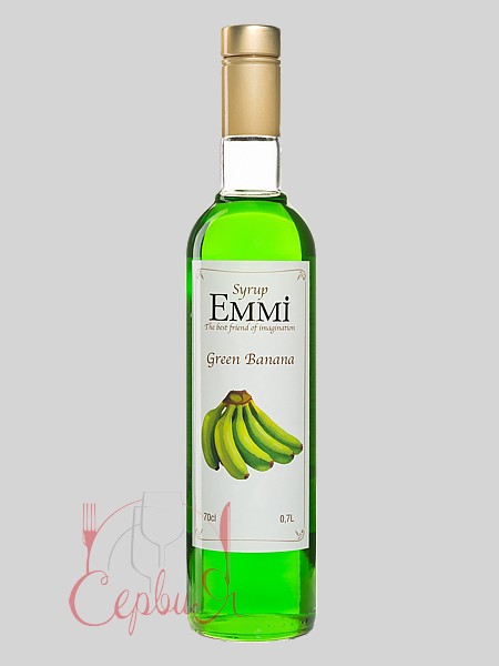 Банан зелений сироп 0,7л, 900г Еммі_2