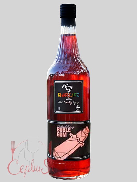 Бабл гам сироп 1л Barlife_2
