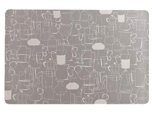 Сет под горячее винил 43х28см кувшины C&T 22255SIL_1