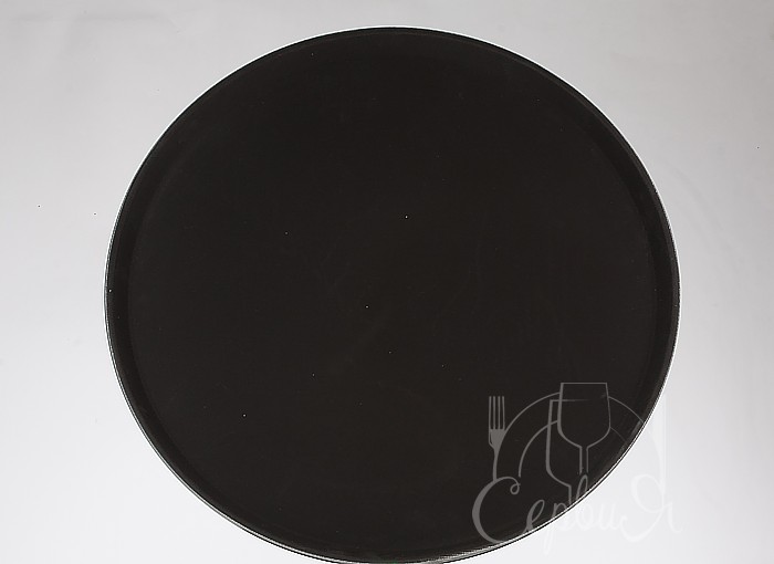 Піднос круглий нековзний 40см 16641_3