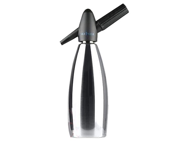 Сіфон для содової 1л металевий Kayser 3801 SODAsiphon STANDART_1