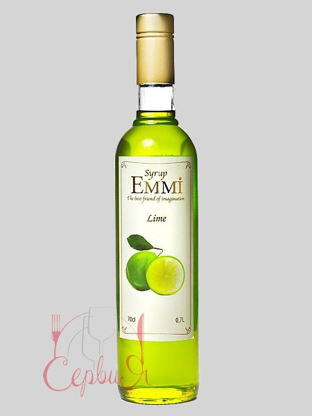 Лайм сироп 0,7л, 900г Еммі_2