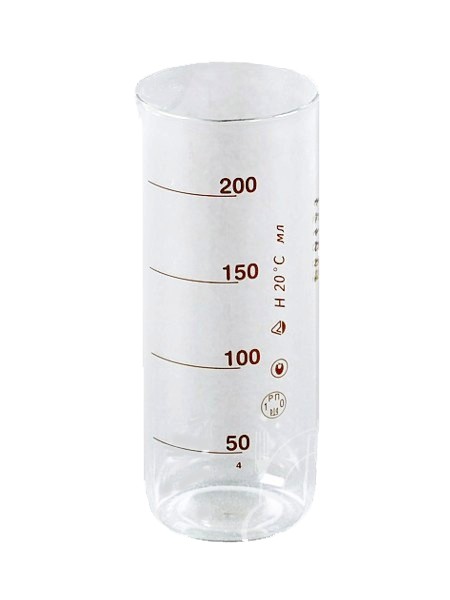 Склянка мірна 200мл_1