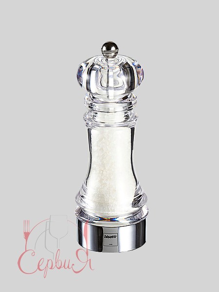Млинок для солі прозорий 17,5см Bisetti Perugia 851S_2