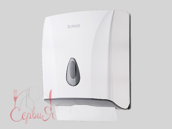 Тримач паперових рушників білий RIXO Р228W_2
