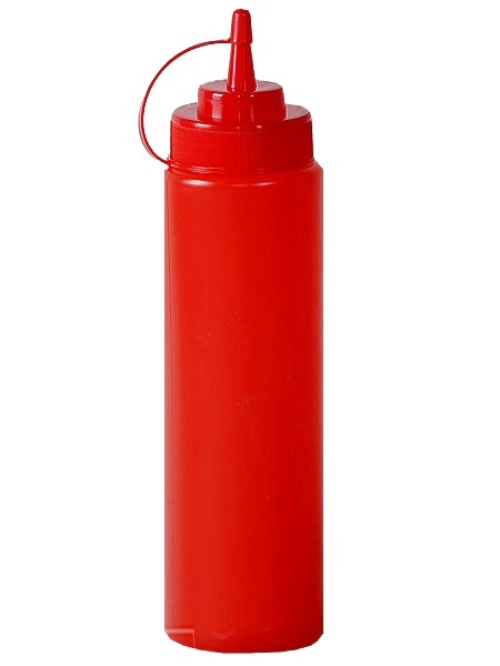 Бутылка пластик. с носиком и колпачком 680мл_1