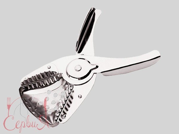 Прес для лимона великий металевий Н_3