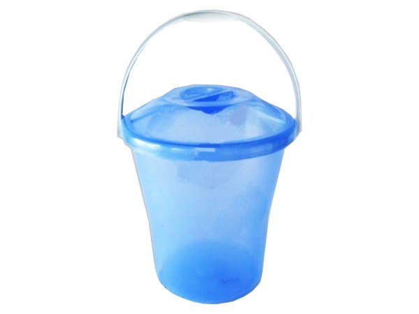 Відро пластиковое з кришкою Елегант 8л 18406_1