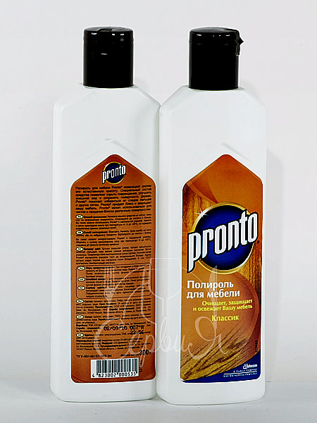 Поліроль для меблів 300мл Pronto_3