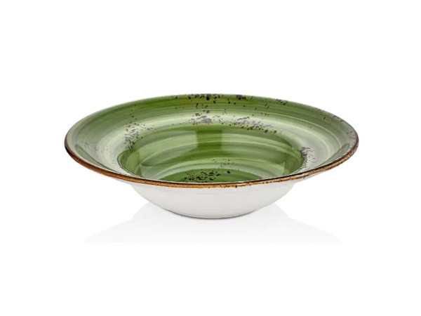 Тарілка для пасти з піднятим бортом д.25см 400мл Harmony Breeze HA-BR-ZT-25-CK_1