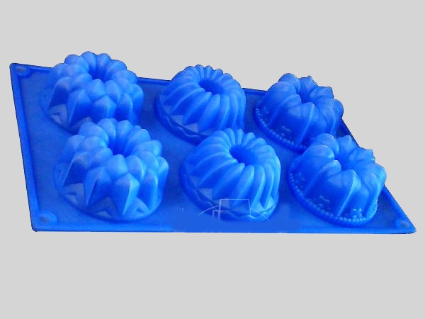 Форма силіконова "Кекс" 6 шт арт.14275_2