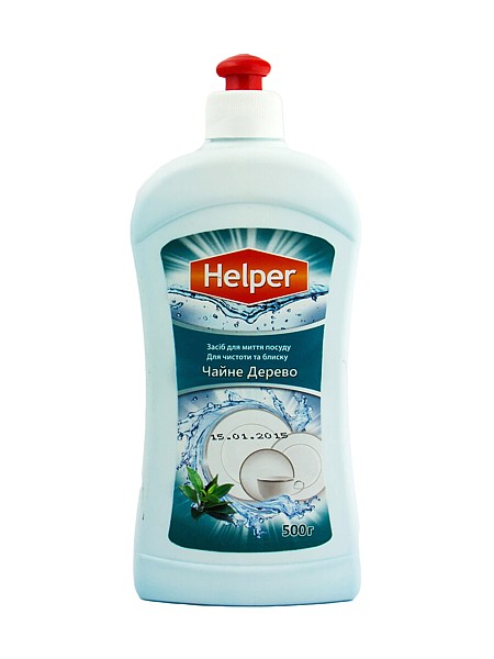 Засіб для миття посуду Чайне дерево 500мл Helper 190100244_1