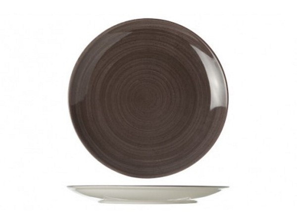 Тарелка мелкая  д.270мм Twister carbon C&T 6400027_1