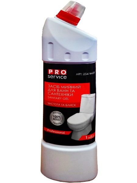 Засіб сантрі-гель для сантехніки Морозна свіжість1л PRO 25474420_1