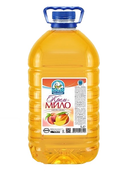 Крем-мило Персик-Манго 5л BALU РЕТ пляшка_1