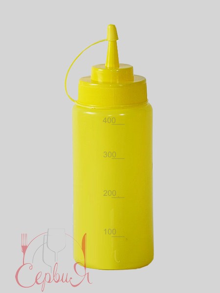 Бутылка пластик. с носиком и колпачком 450мл з рискою Н_2