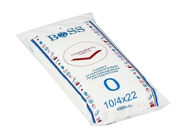 Пакет фасувальний 10х4х22см 1000шт BOSS_1