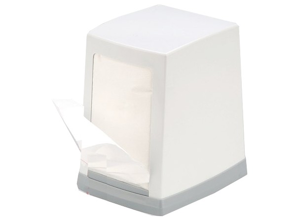 Діспенсер для серветок настільний білий Pro 57100410_1