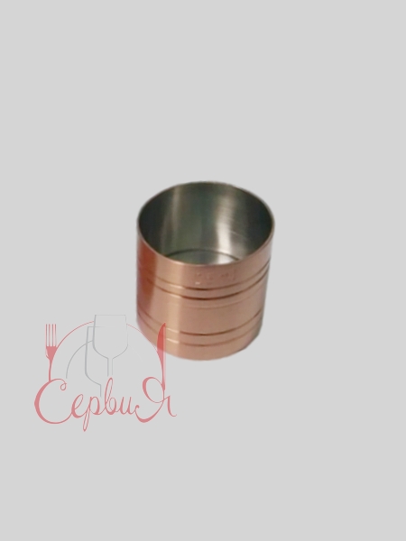 Джигер 25мл рівний з мідним покриттям_2