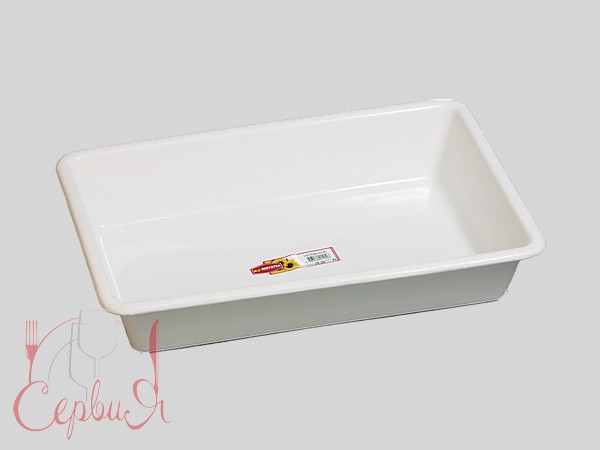 Лоток №2 пластик білий 43х29х8см 1410 (1482) Senyayla_2