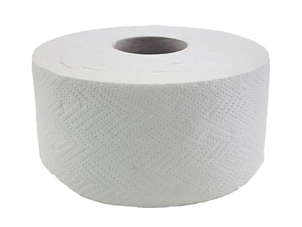 Туалетний папір двошаровий білий Ruta Professional Джамбо 90м_1