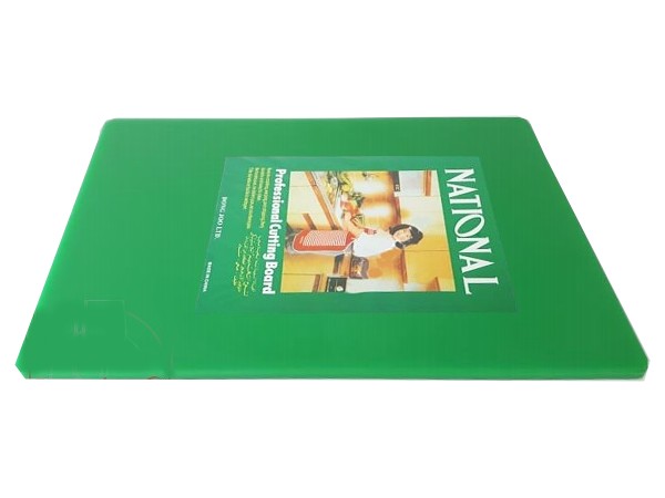 Дошка обробна пластикова зелена 60х40х1,2см 19501_1