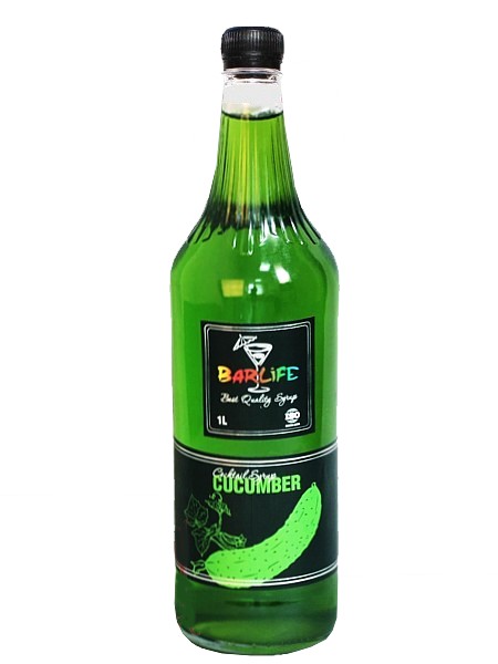 Огірок сироп 1л (ПЛАСТ.БУТ.) Barlife_1