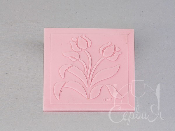 Штамп конд.силик.7см"Тюльпаны" 16879_2