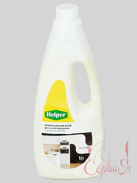 Універсальний засіб для миття поверхонь Лимон 1л Helper 190700114_2