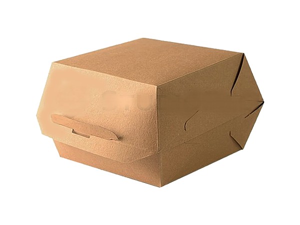 Бокс картон.для бургера крафт крафт 145х145х85мм 50шт SPB145KK_1