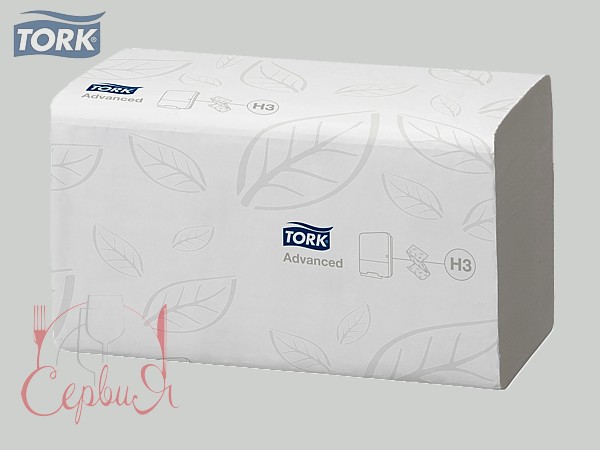 Рушник 2шари Z-Zскладення білий 200шт Tork 290184_2