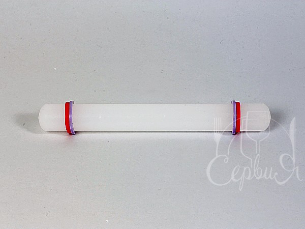 Скалка для мастики пластик.23см 16382_3