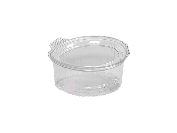 Соусник РЕТ прозор. овальний з кришкою 90мл 100шт 011753_1