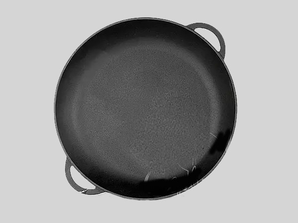 Сковорода-жаровня д.300мм h60мм литые ручки"Термо"_2