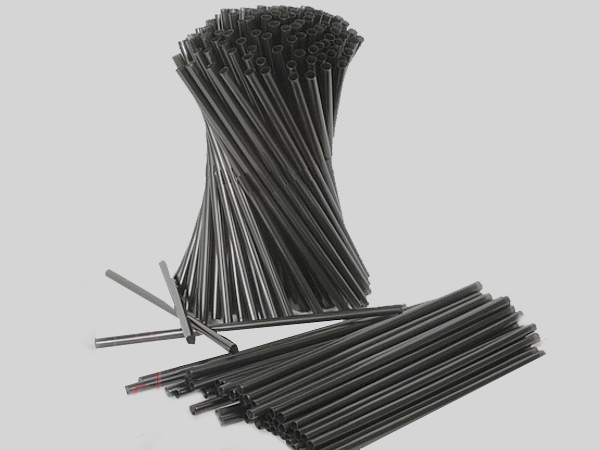 Соломка фреш 25смх8мм без згину чорна 500шт СП_2