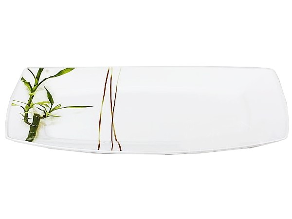 Блюдо прямокутне 38см 2762 бамбук Victoria_1