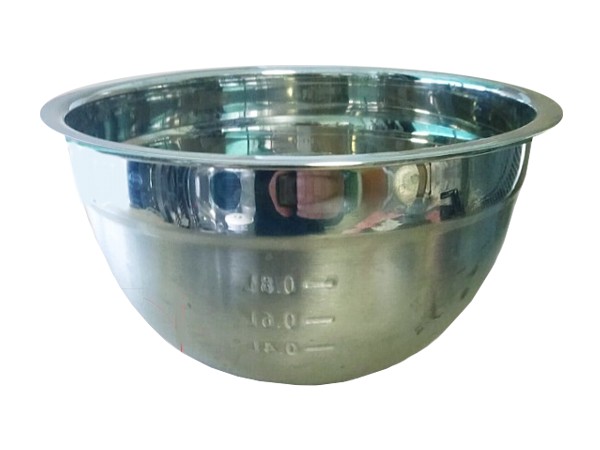 Миска глибока металева д.30см з міркою 18991_1