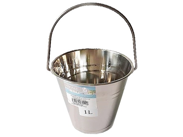 Ведро для льда нерж. 1,0л h13,5см 19670_1