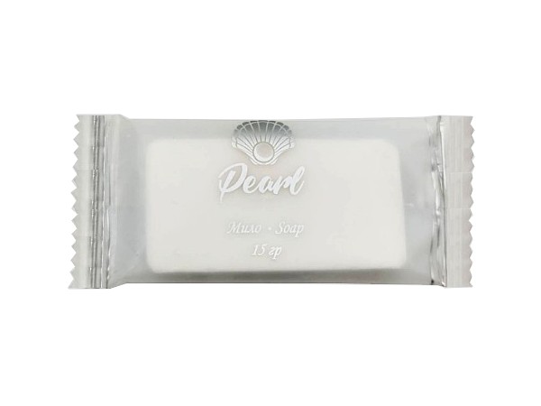 Мило готельне в індивідуальній упаковці 15г Pearl_1